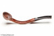 Falcon Brown Extra Bent Tobacco Pipe Stem Left Side
