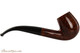Brigham Heritage 23 Tobacco Pipe - Bent Billiard Smooth Right Side