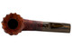 Reum Honey Spiral Carved Bent Dublin Sandblast Tobacco Pipe 101-7765 Top