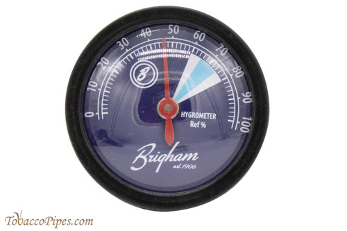 Brigham Analog Humidor Hygrometer - Round