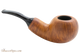 Chacom Reverse Calabash Orange Tobacco Pipe Right Side