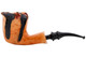 Nording Spiral Natural Rustic Freehand Tobacco Pipe 101-9115 Left